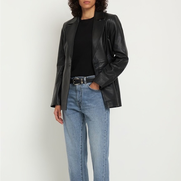 Reformation Jackets & Blazers - ✨ Like New Reformation Veda Bowery Slim Leather Blazer ✨